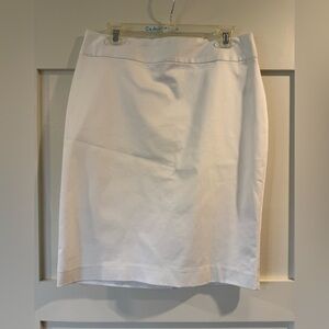 Elegant White Women's Skirt